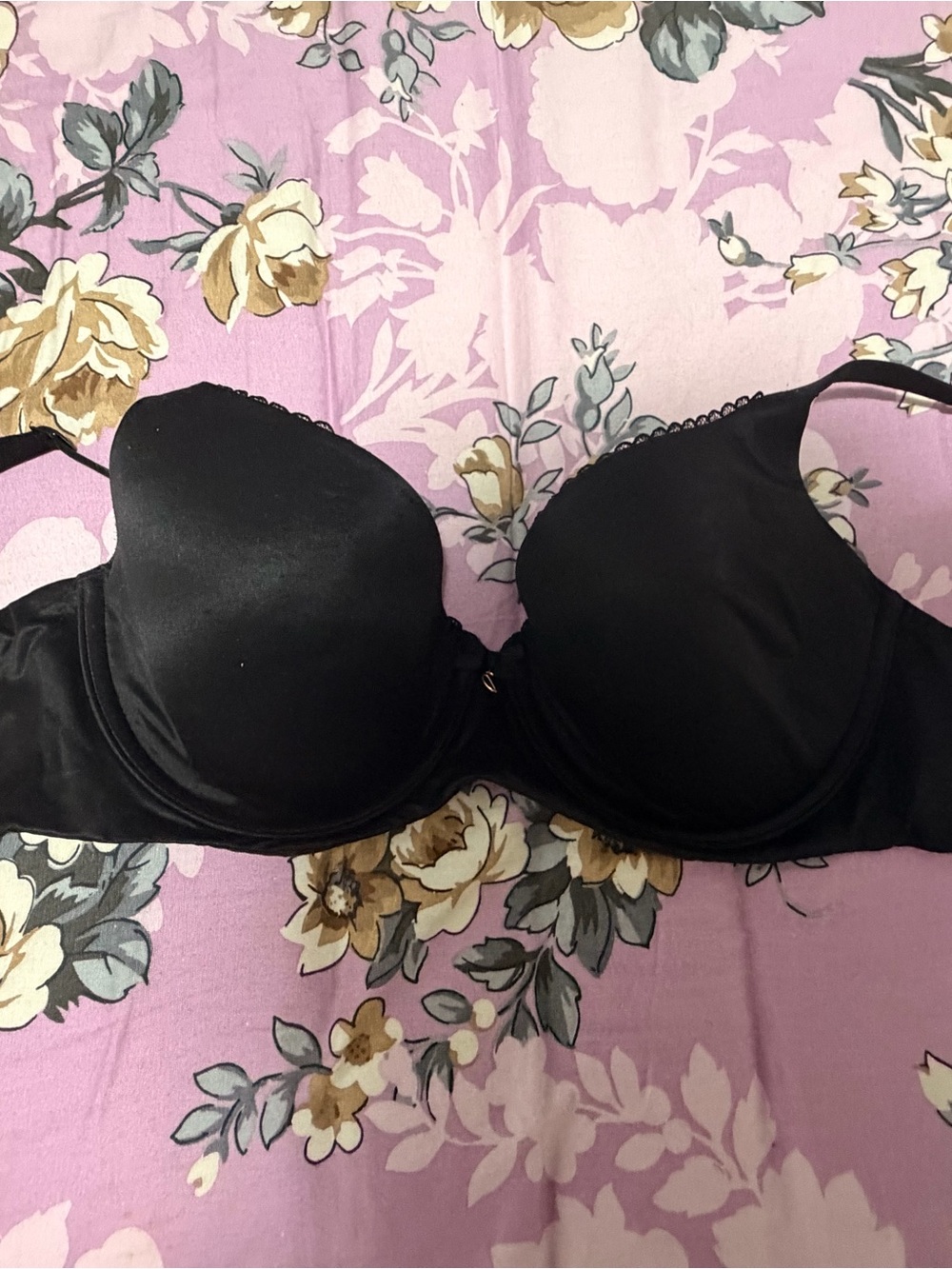 Victoria's Secret Black Smooth T-Shirt Bra